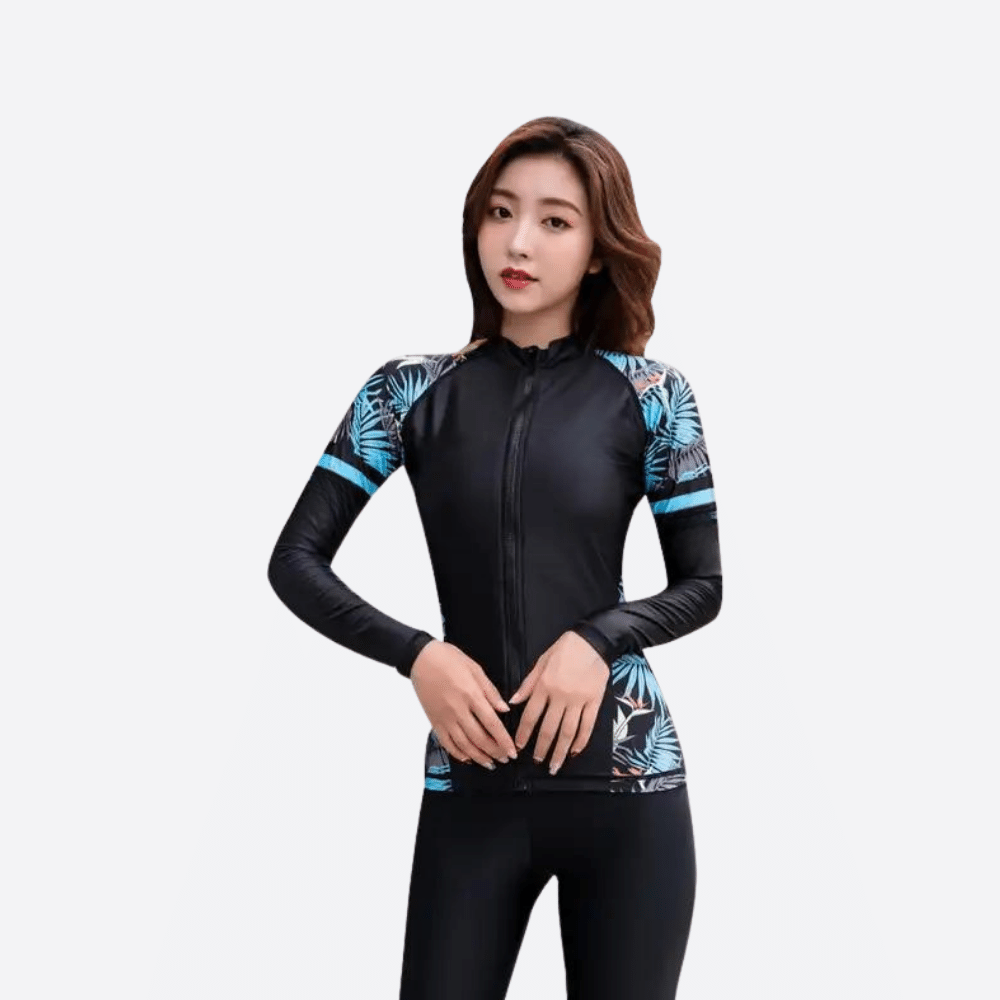 Printed Swimsuit Top